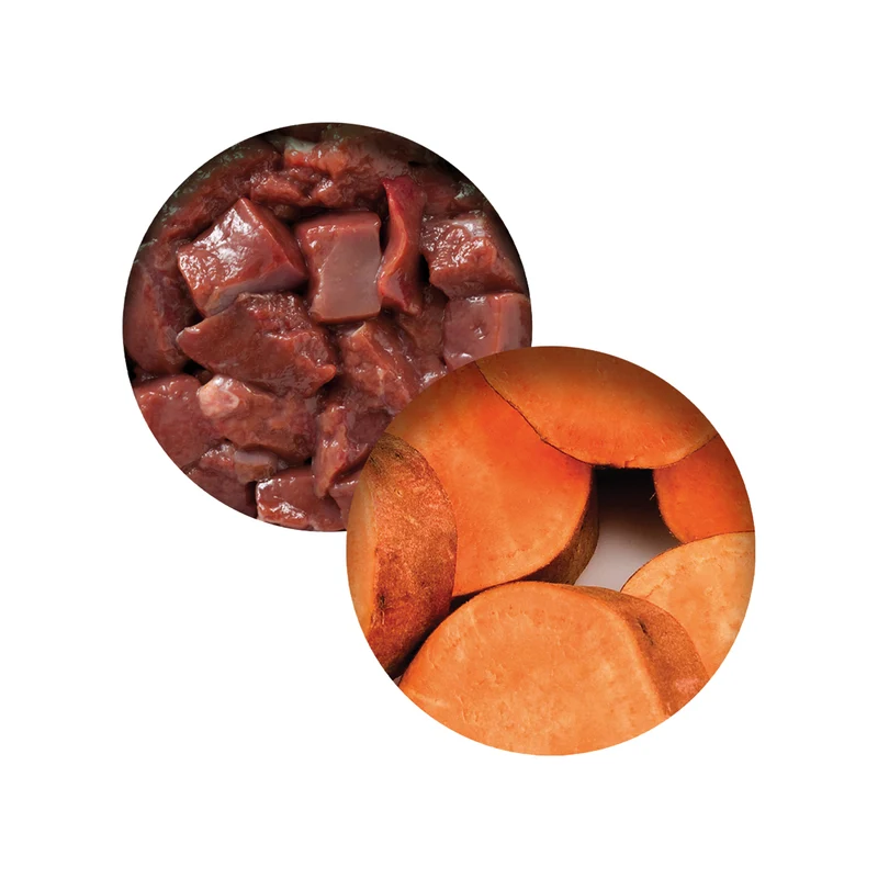 Repas de poulet Catit avec foie et patate douce, 80 g (2,8 oz)