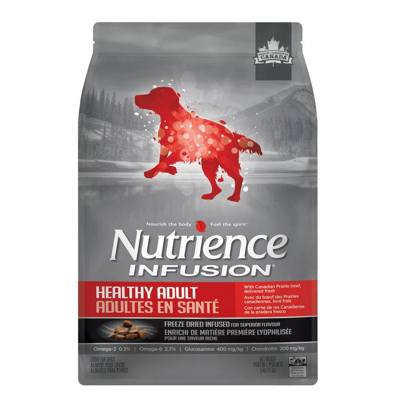 Nutrience Infusion pour chiens adultes en santé, Bœuf