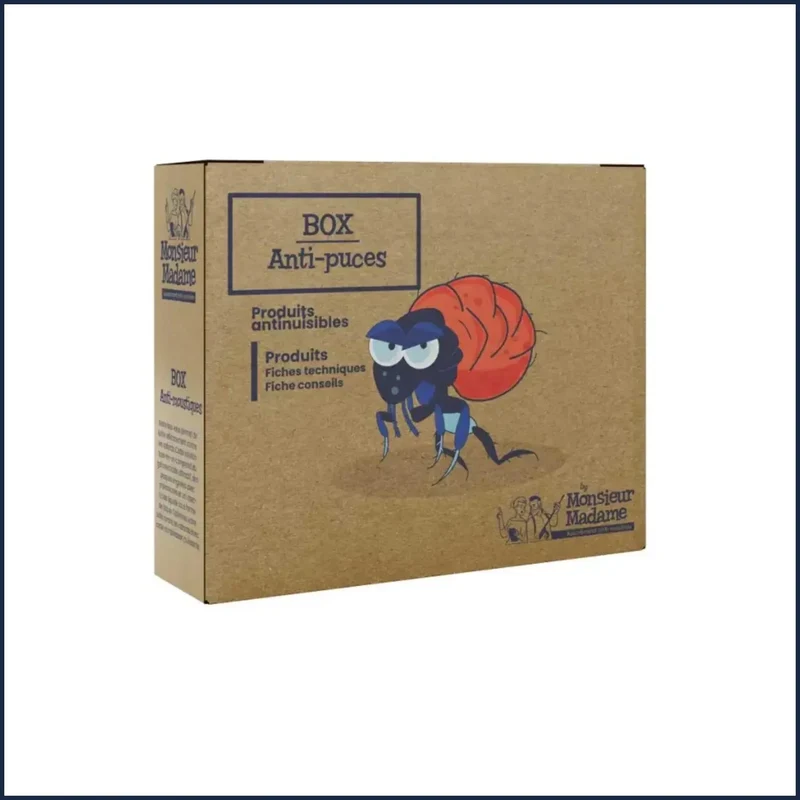 Kit Anti-Puces – Solution Complète pour Traiter et Prévenir les Infestations de Puces
