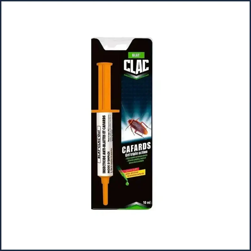 Gel insecticide anti-cafards puissant – Traitement durable contre blattes et cafards