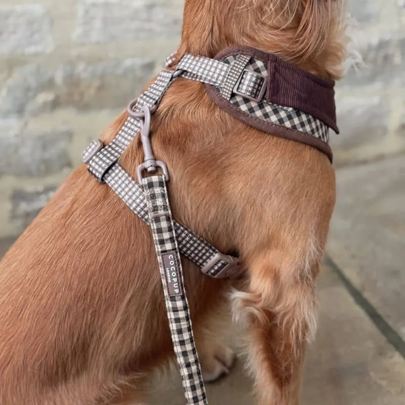 LAISSE POUR CHIEN TISSU - CARREAUX "COTSWOLD CHECK"