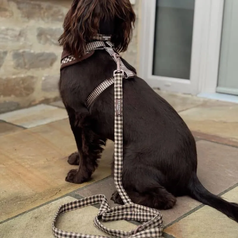 LAISSE POUR CHIEN TISSU - CARREAUX "COTSWOLD CHECK"