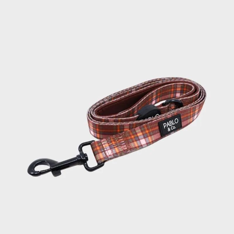 LAISSE POUR CHIEN TISSU - "CAMILLA"