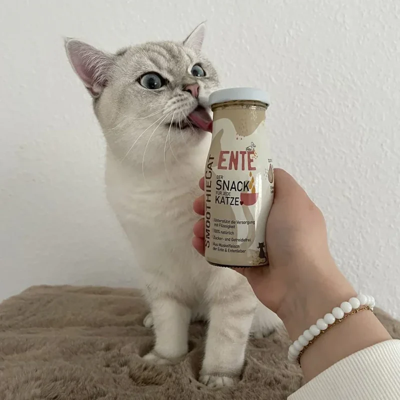 Smoothie pour chat – Plusieurs saveurs disponibles – 150mL
