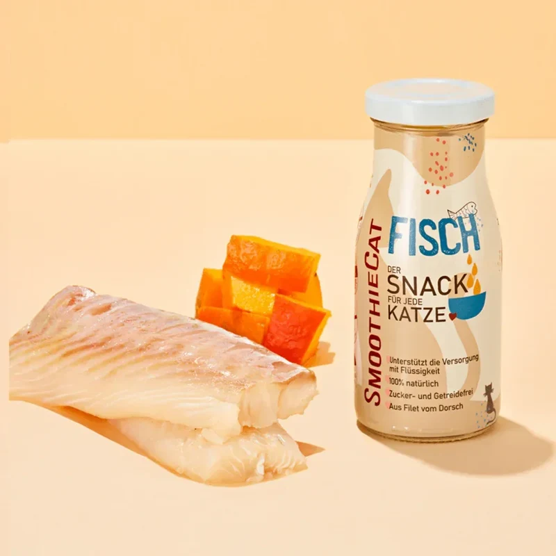 Smoothie pour chat – Plusieurs saveurs disponibles – 150mL