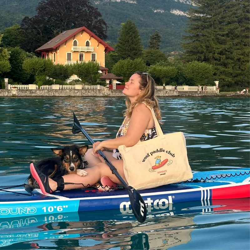 GRAND TOTE BAG THE WOUF - WOUF PADDLE CLUB 🏄🏻‍♂️