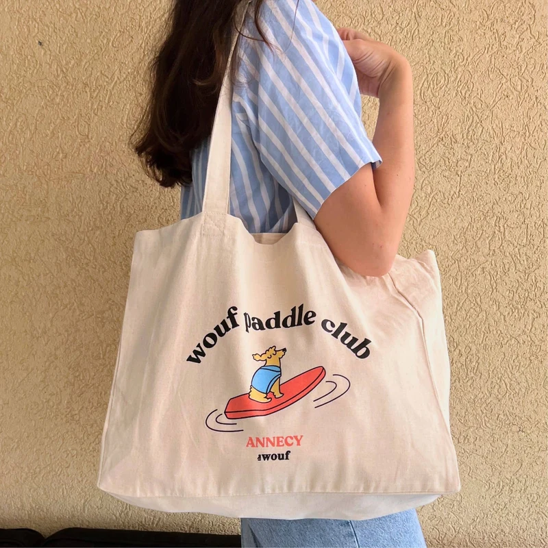 GRAND TOTE BAG THE WOUF - WOUF PADDLE CLUB 🏄🏻‍♂️