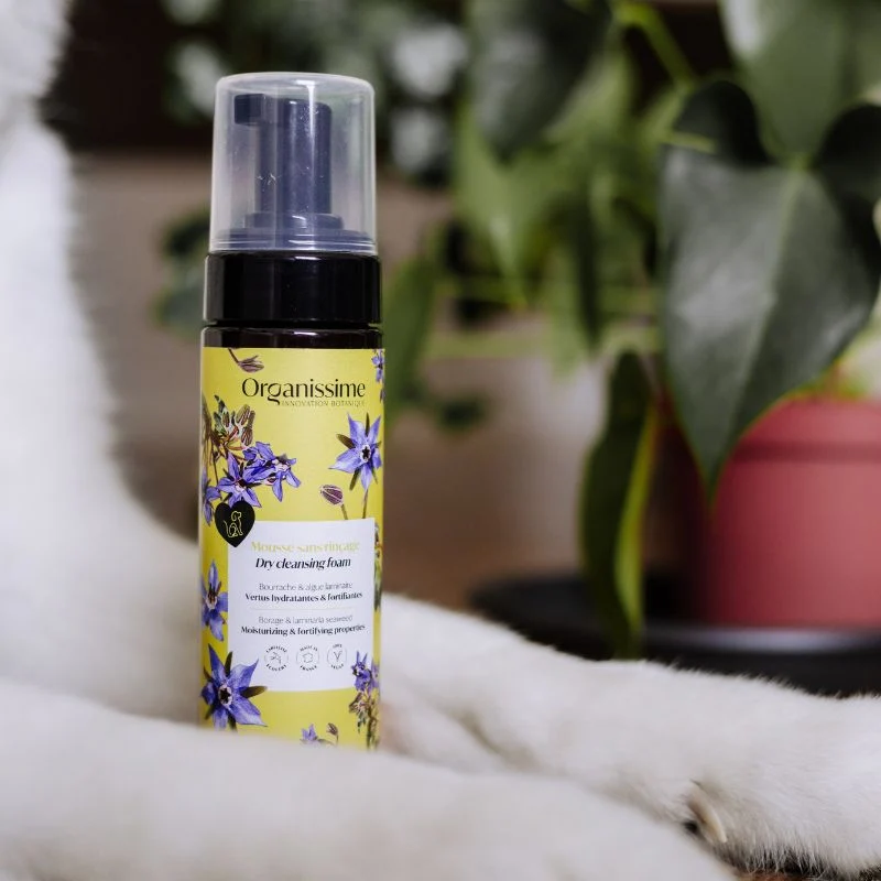MOUSSE SANS RINÇAGE POUR CHIEN ORGANISSIME