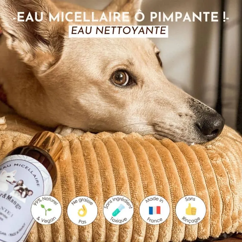 Eau nettoyante sans rinçage pour chien Ô pimpante