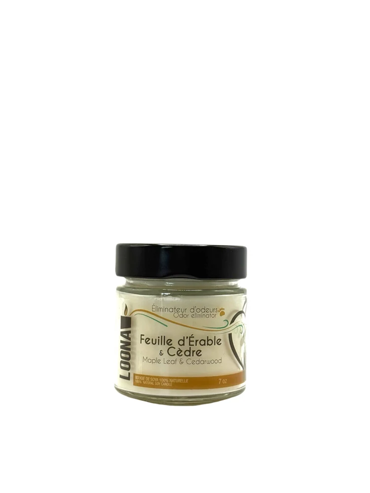 Lonna - Bougie Feuille d'Érable et Cèdre