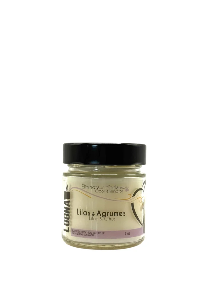 Lonna - Bougie Lilas et Argumes