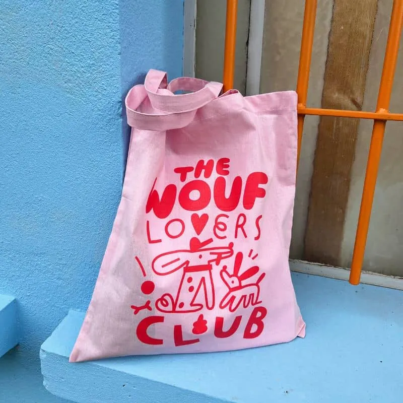 TOTE BAG THE WOUF ÉDITION LIMITÉE - THE WOUF LOVERS CLUB 💖