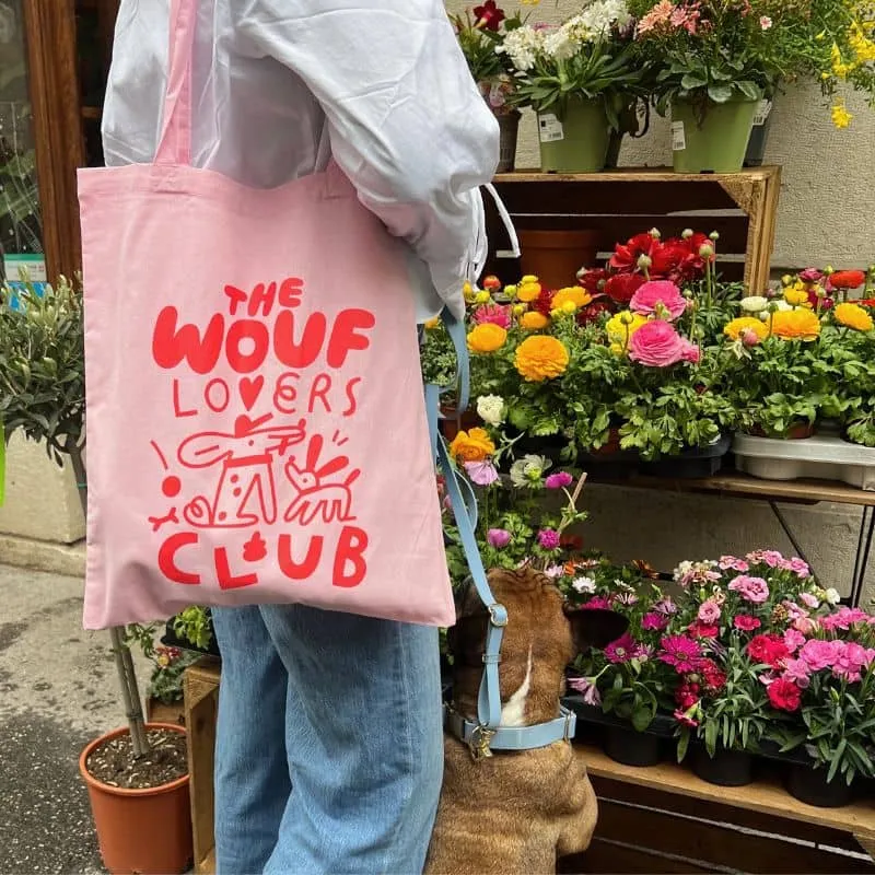 TOTE BAG THE WOUF ÉDITION LIMITÉE - THE WOUF LOVERS CLUB 💖