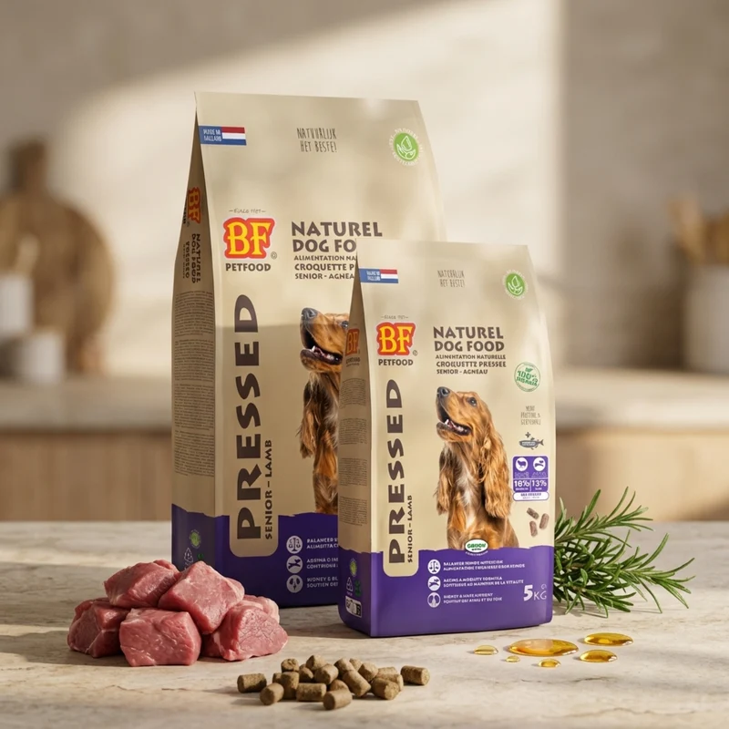 Croquettes pressées pour chien senior