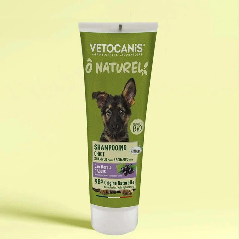 Shampoing pour Chiot - Cassis bio