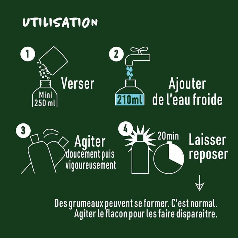 Shampoing DIY 2 en 1 - Huile d'Argan & Menthe