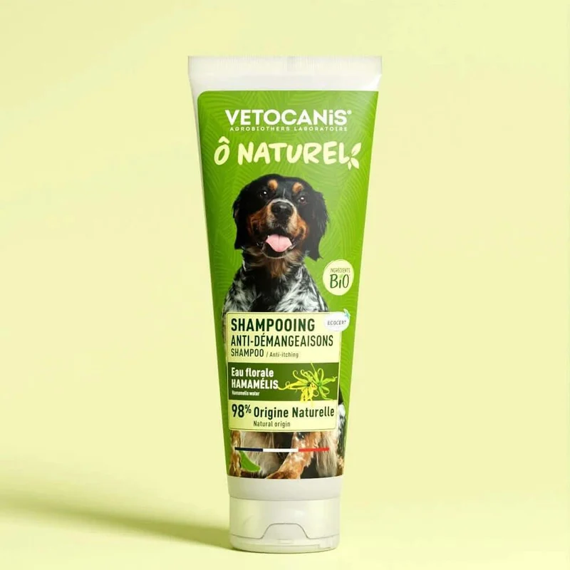 Shampoing Anti-démangeaisons Chien - Hamamélis bio