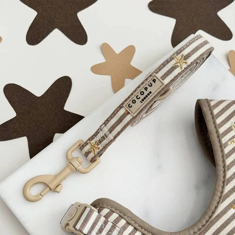LAISSE POUR CHIEN TISSU - SANDY STARPAWS 🐚