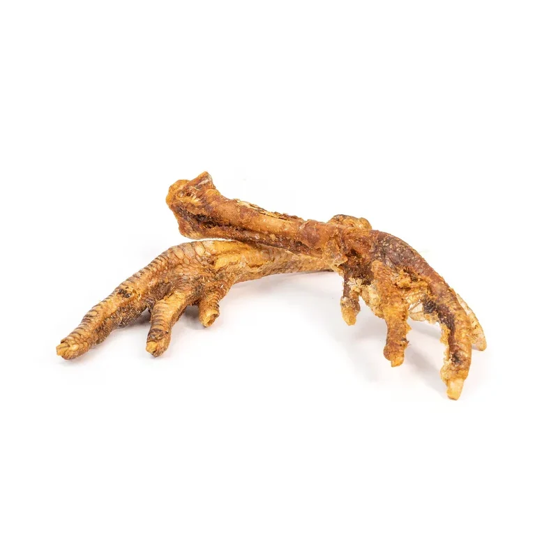 Pattes de dinde – Mastication gourmande pour chiens – 2 pièces