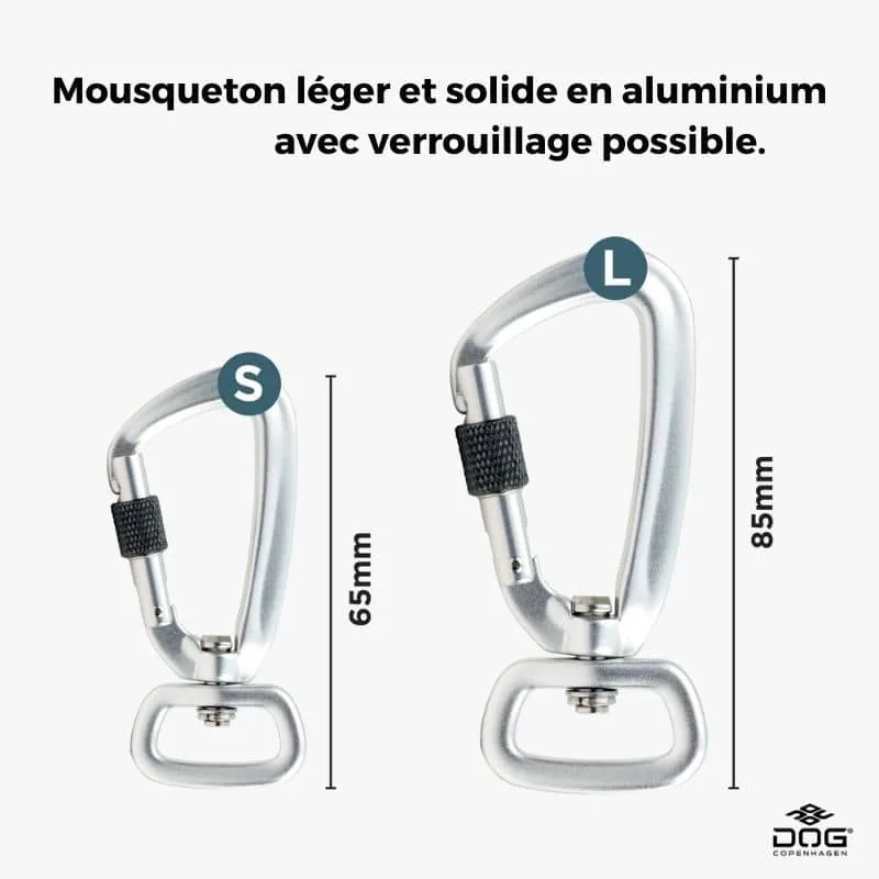 LAISSE AJUSTABLE POUR CHIEN URBAN FREESTYLE™ - NOIR *NOUVEAU DESIGN*