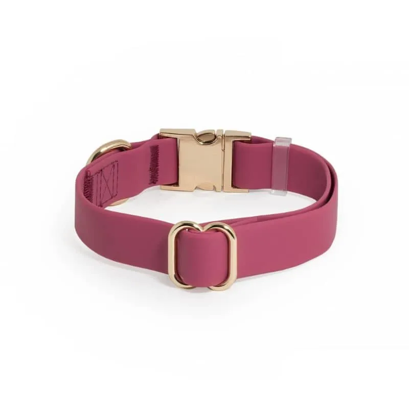COLLIER POUR CHIEN WATERPROOF - FRAMBOISE