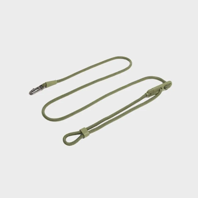 LAISSE MAINS-LIBRES POUR CHIEN - VERT KAKI
