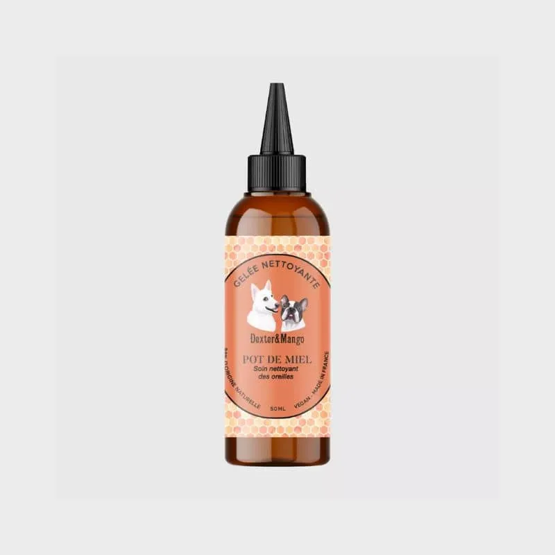 GELÉE NETTOYANTE POUR LES OREILLES POT DE MIEL - POUR CHIEN