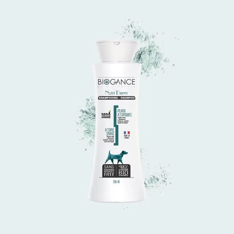 SHAMPOING PEAUX ATOPIQUES NUTRI DERM - POUR CHIEN