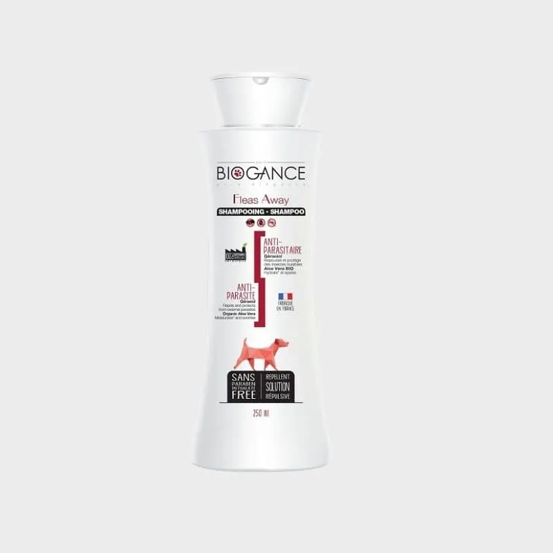 SHAMPOING INSECTIFUGE FLEAS AWAY - POUR CHIEN