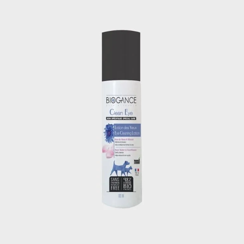 LOTION NETTOYANTE POUR LES YEUX CLEAN EYE - POUR CHIEN