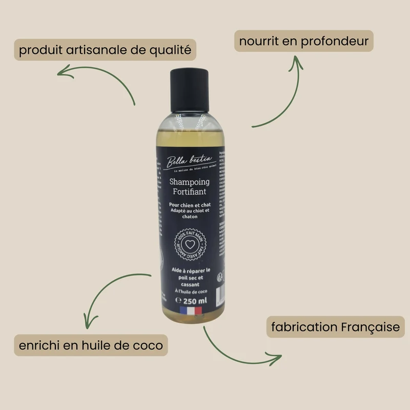 Shampoing à la noix de coco