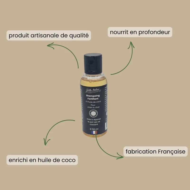 Shampoing à la noix de coco