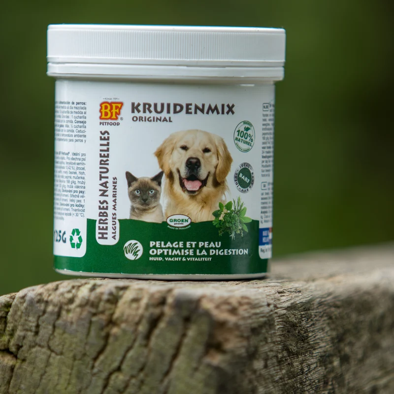 Herbes naturelles digestion pour chien et chat
