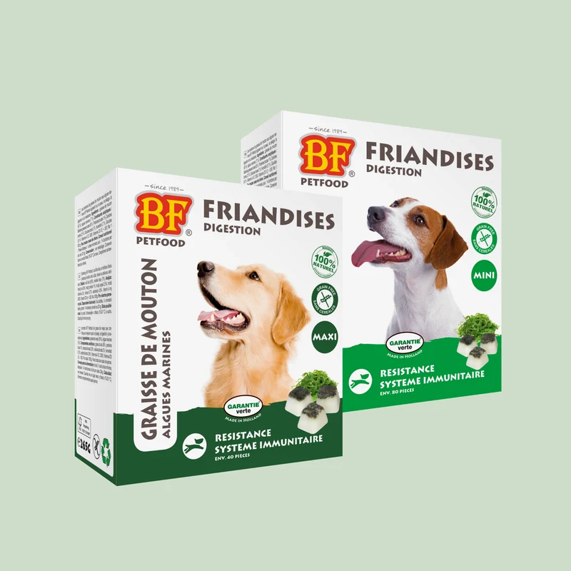 Bonbons aux algues : Complément alimentaire Digestion pour chien