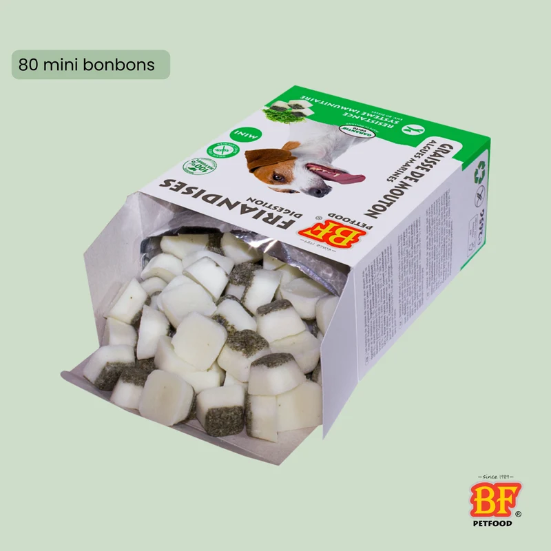 Bonbons aux algues : Complément alimentaire Digestion pour chien