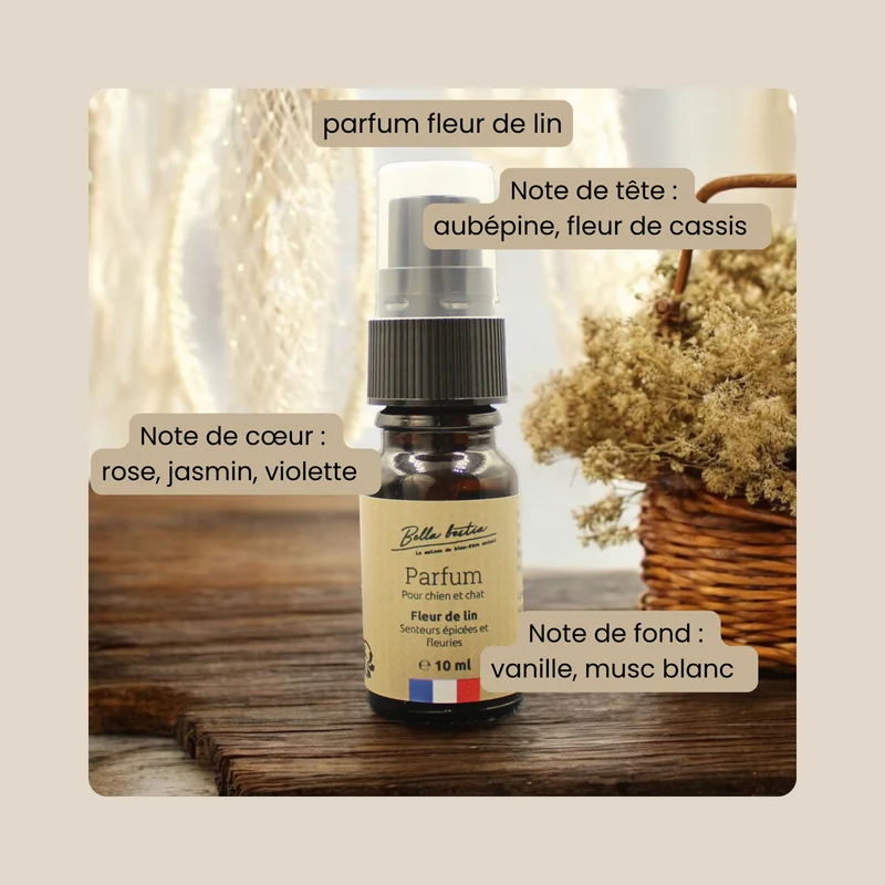 Parfum pour chien et chat sans alcool