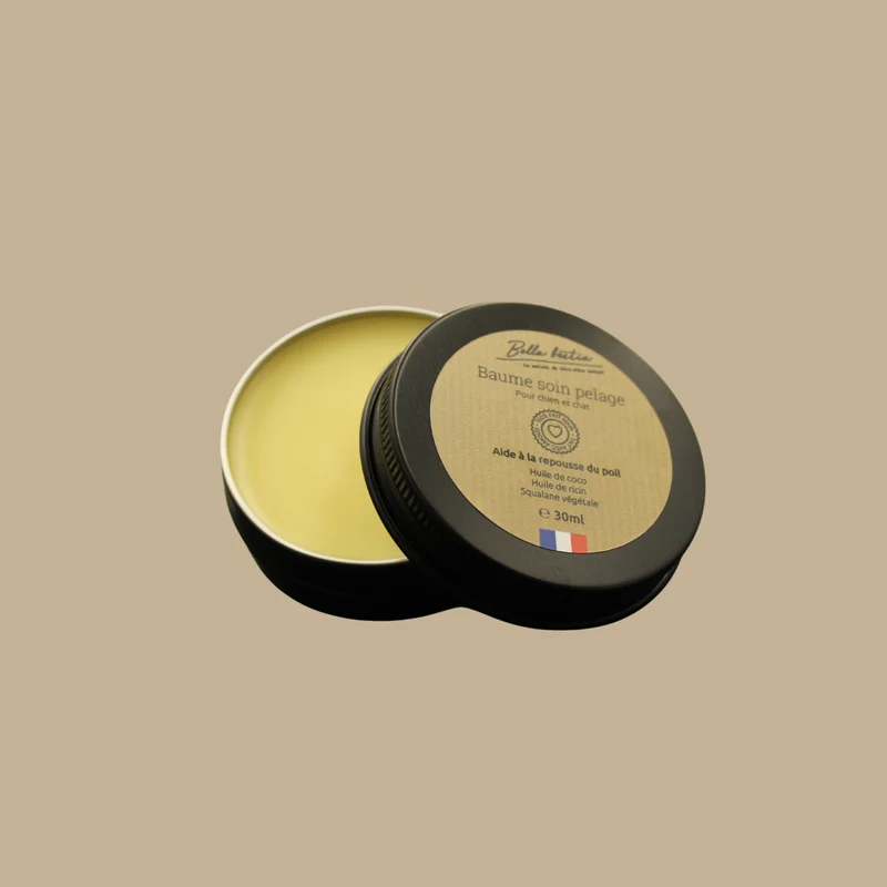 Baume Repousse poils pour chien et chat
