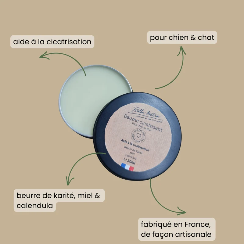 Crème Cicatrisante pour chien et chat
