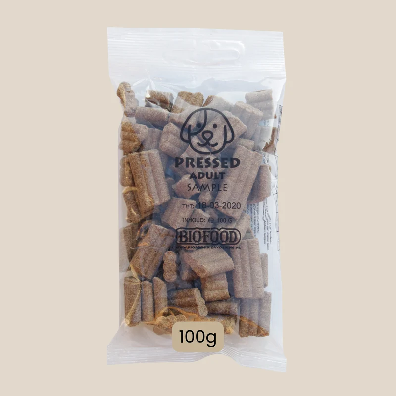 pour chien adulte surpoids, échantillon de croquettes pressées (100g) - 1000