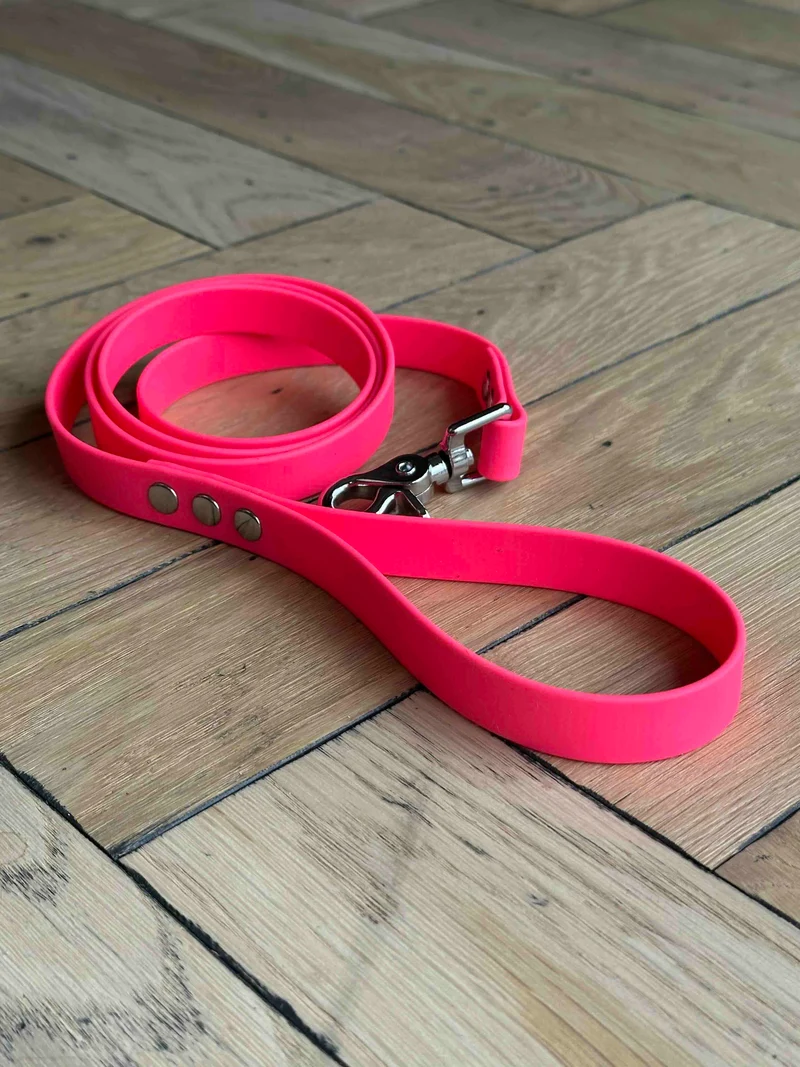 Laisse Biothane® Rose peps