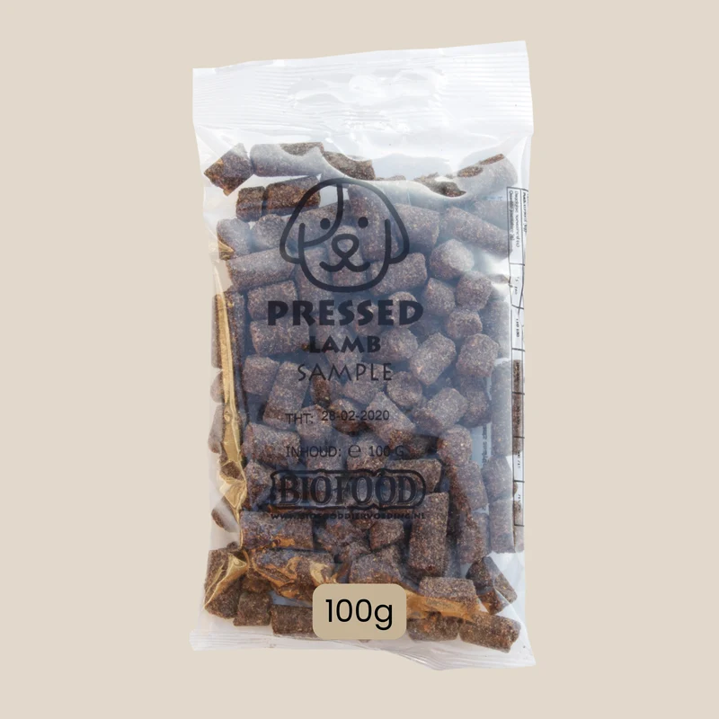 pour chien adulte, hypoallergénique, échantillon de croquettes pressées (100g) agneau 1017