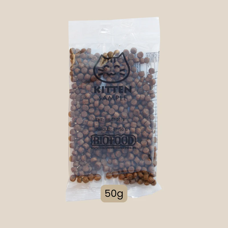 pour chaton, échantillon de croquettes (50g) kitten - 1520