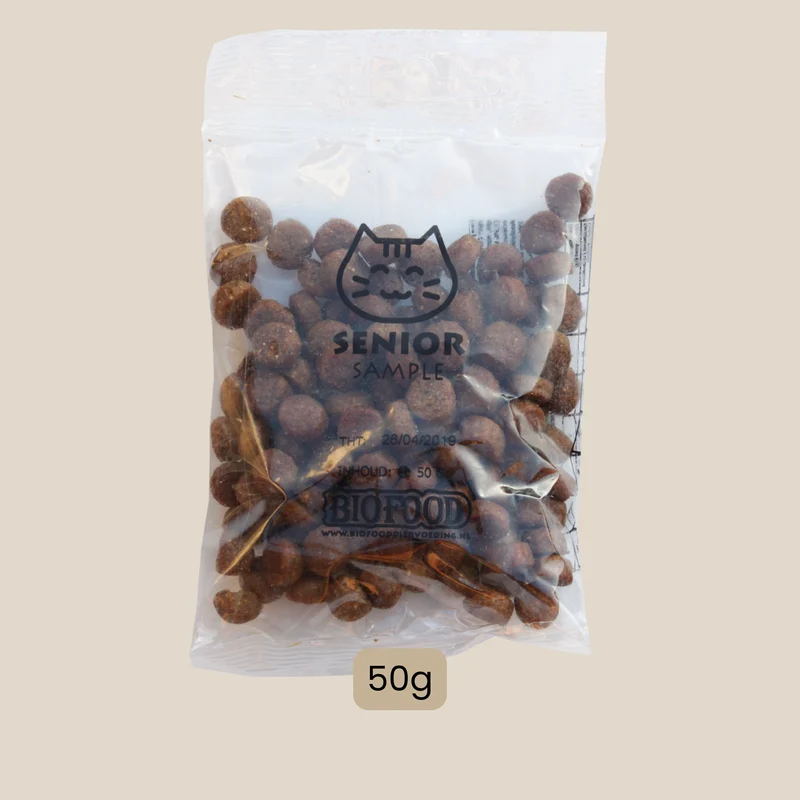 pour chats senior - échantillon de croquettes (50g) - 1550