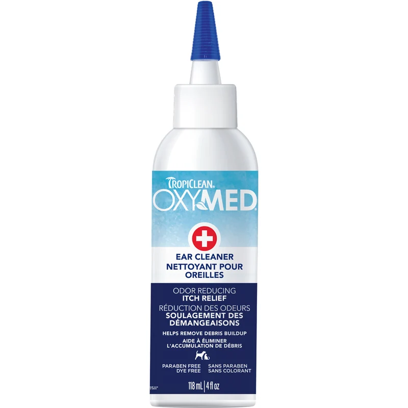 TROPICLEAN Oxymed Nettoyant Oreilles 4oz