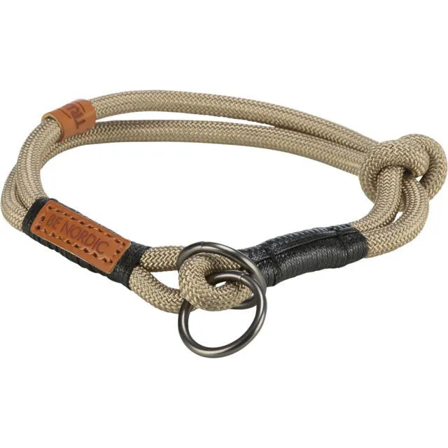 BE NORDIC Collier Corde Semi-Étrangleur XS/S Sable