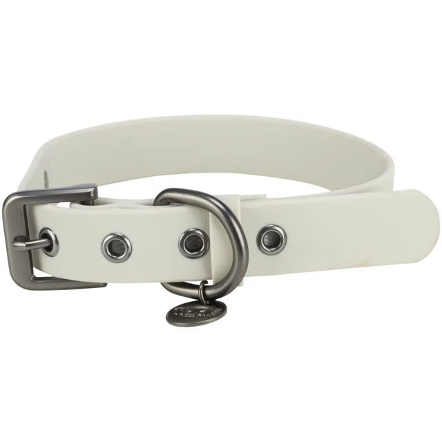 CITYSTYLE Collier en PVC M/L Gris Clair
