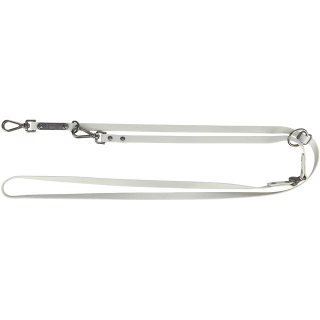 CITYSTYLE Laisse Ajustable en PVC S/M Gris Clair