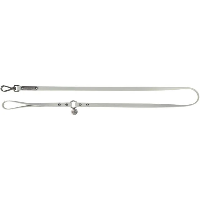 *CITYSTYLE Laisse en PVC S/M Gris Clair
