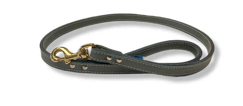 ARIZONA Laisse Cuir Double 3/4x48" Noir