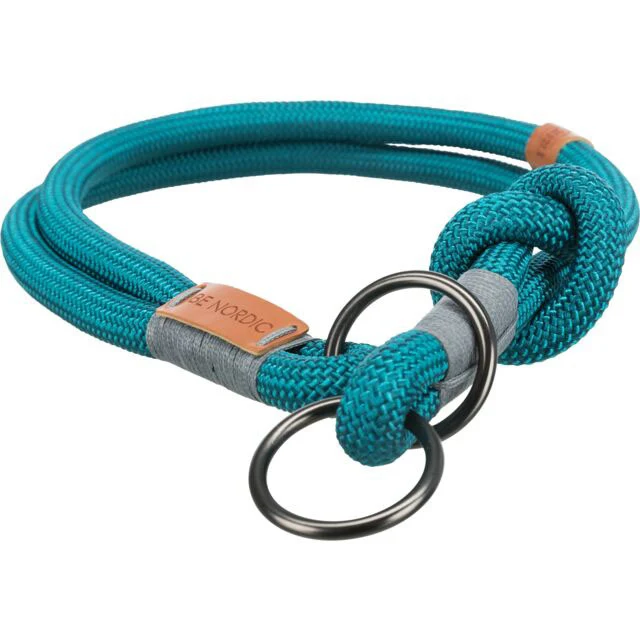 *BE NORDIC Collier Corde Semi-Étrangleur M Turquoise